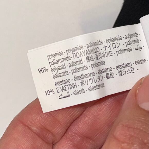 Zara NWT Black Cutout Maxi Dress Medium Long Sleeve Ruched Bodycon Modern - Picture 12 of 13